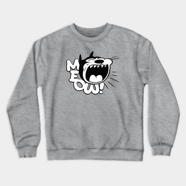 MEOW! Crewneck Sweatshirt by GiMETZCO!